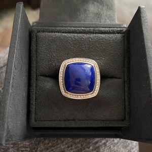 LARGE DAVID YURMAN SPLIT SHANK ALBION LAPIS LAZULI
